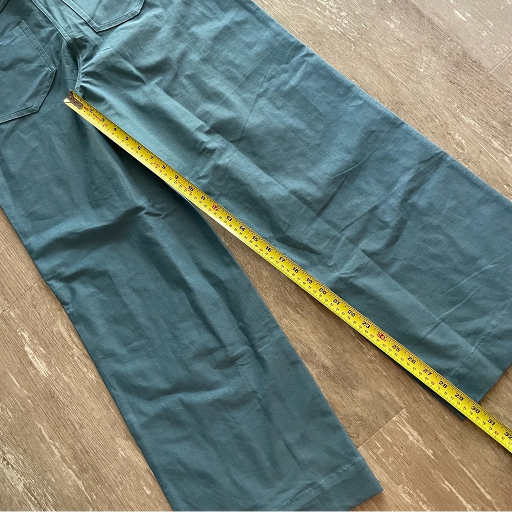 Waist 28” NWT Lululemon City Sleek 5 Pocket HR Wide-Leg Pant Utility Blue - Picture 6 of 7